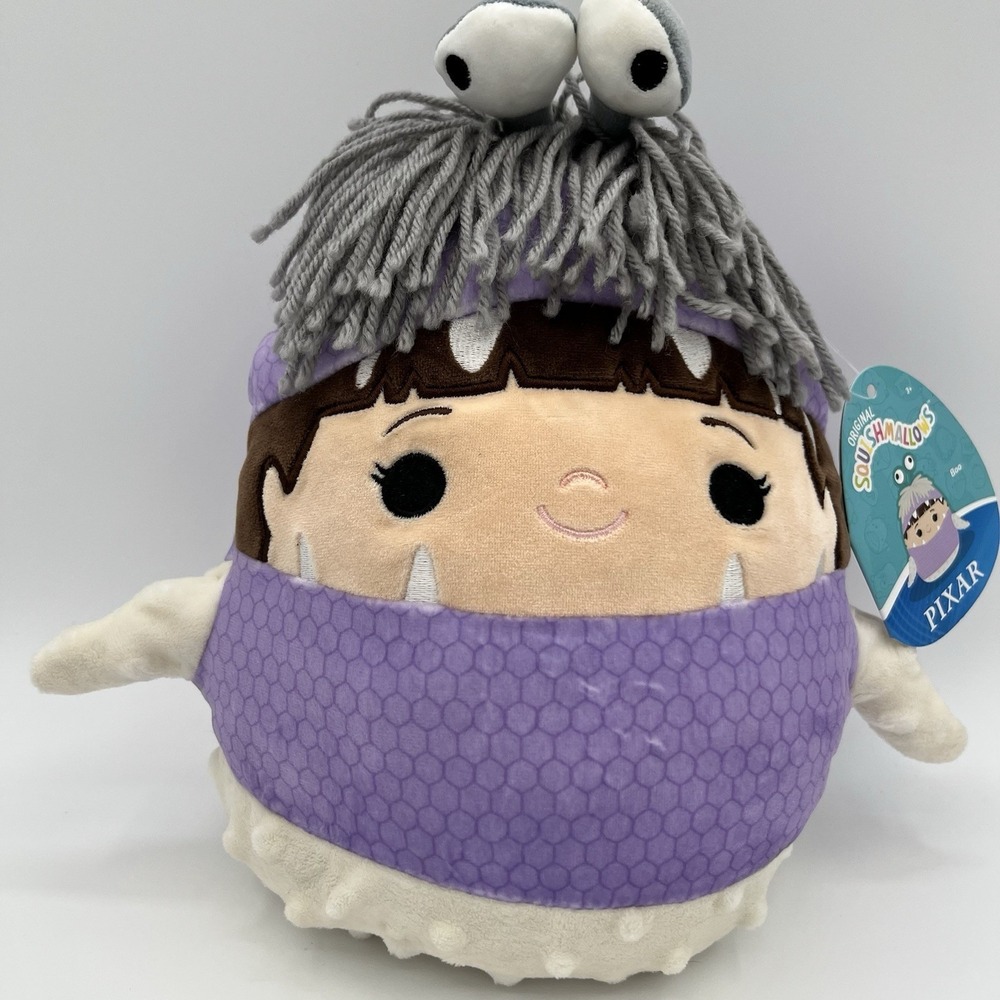 Squishmallow Disney Monsters Inc Pixar Boo in Costume Jazwares 10" Plush